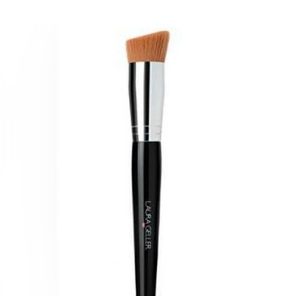 Laura Geller Other - Laura Geller Black and Silver Angled Foundation makeup Brush NWT